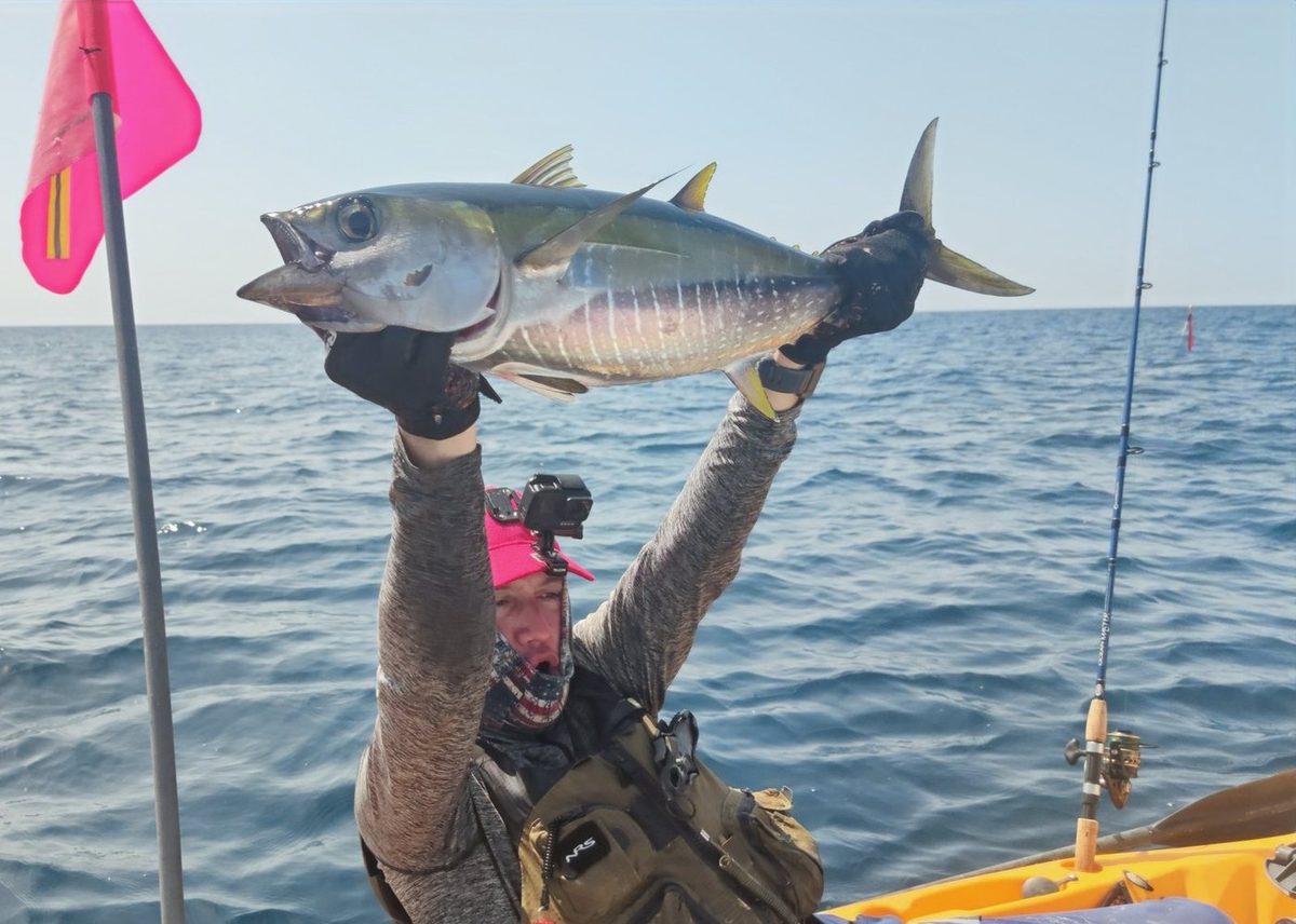 Kayak fishing
